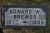 Edward Wilson Brewer, headstone.  [EWB 08.]