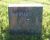 Herman F. Lange, Headstone, Fairchild Cemetery, Fairchild, Eau Claire County, Wisconsin.  [HFL 11.]